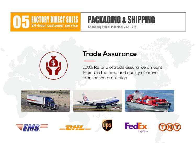 Packing & shipping Packing & shipping