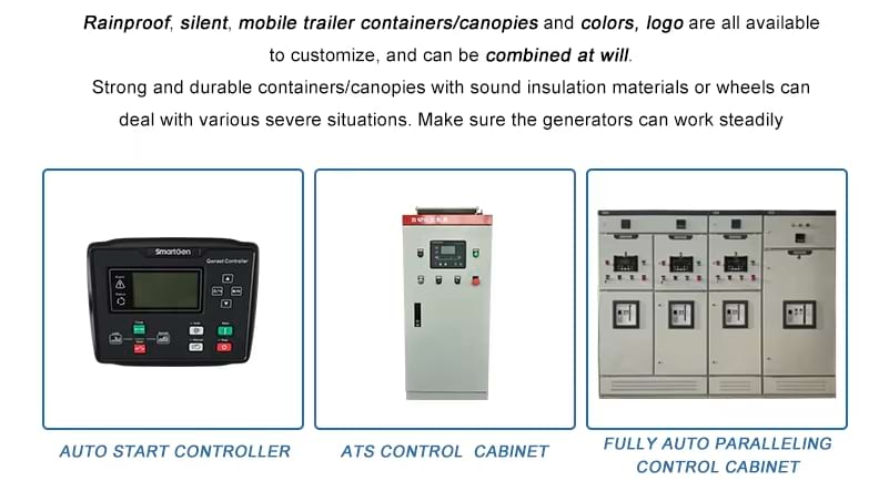 10-80KW Diesel Generator Set With Yuchai Engine 10-80KW Diesel Generator Set With Yuchai Engine