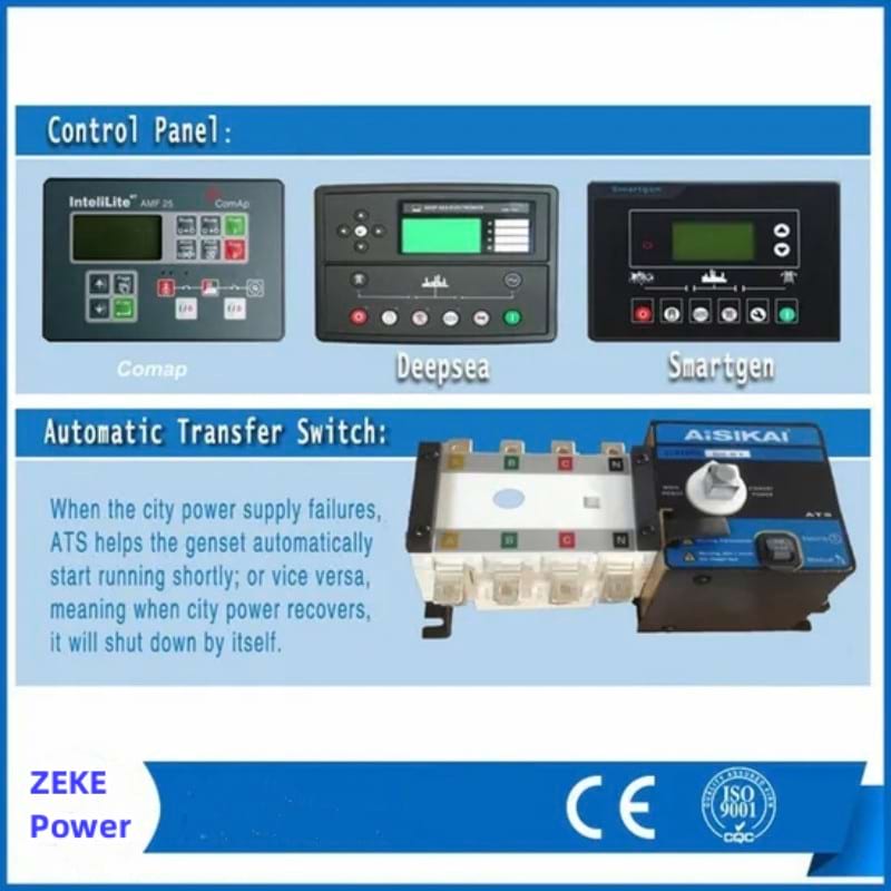 10-80KW Diesel Generator Set With Yuchai Engine 10-80KW Diesel Generator Set With Yuchai Engine