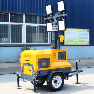 Mobile Light Tower Generator Set1