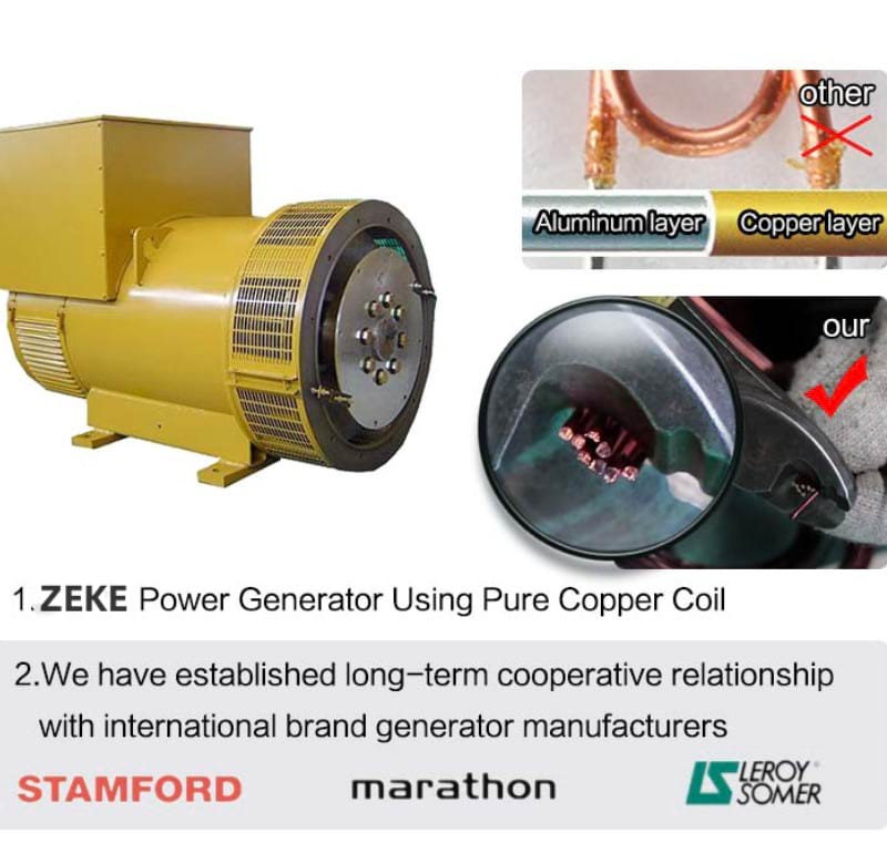 10-80KW Perkins Diesel Generator Set