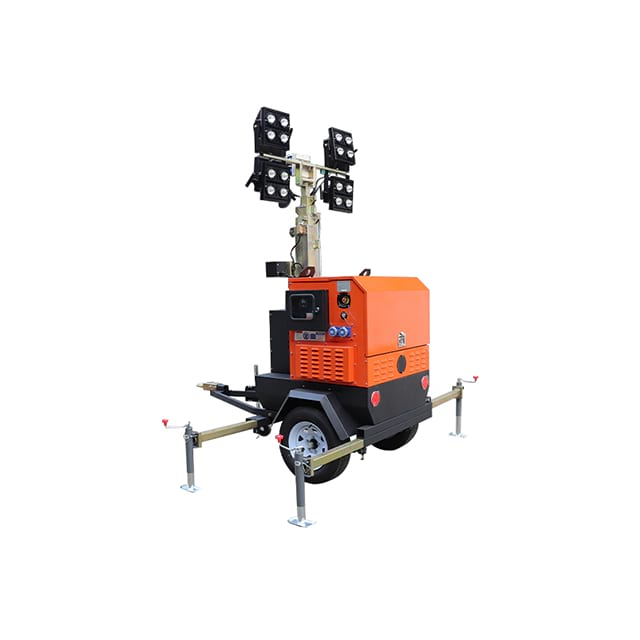 ZeKe Compact Lightweight Tower-Type Diesel Generator
