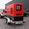 Cost-Effective 150KVA Quiet & Corrosion Resistant Silent Trailer Generator (Vs. Natural Gas)