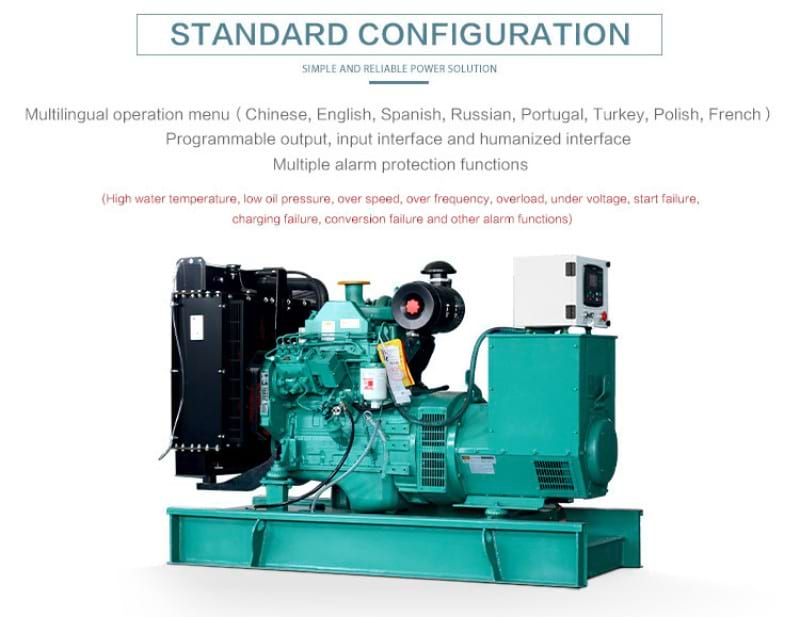 100KW Cummins Silent Diesel Generator Set
